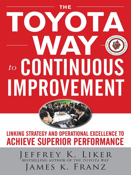 Cover image for The Toyota Way to Continuous Improvement